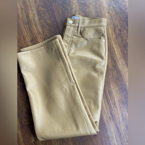 Recycled Leather Le Jane Crop
in Light Camel - Picture 9 of 9